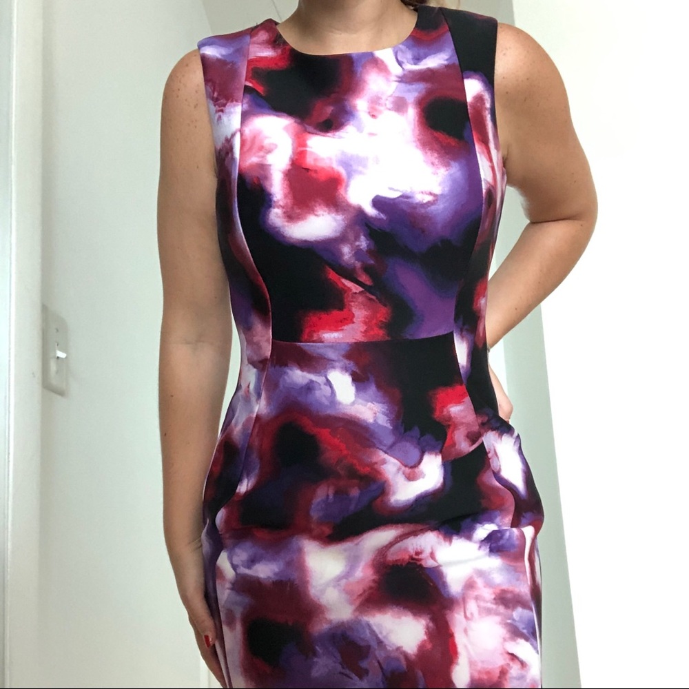 Calvin Klein fitted dress